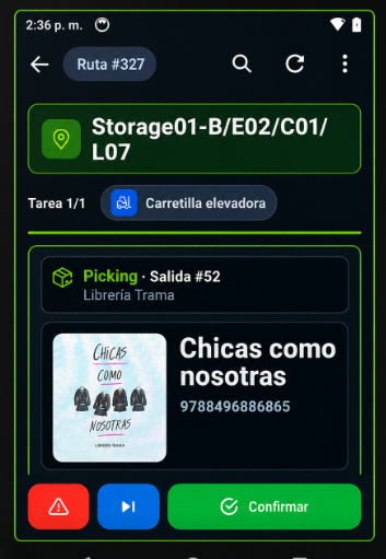 Picking desde PDA